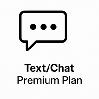 Plan: Text/Chat Only - Premium – $9.99/mo.