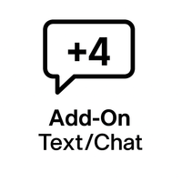 Add-On: Extra 4 Text/Chat Messages - $9.99